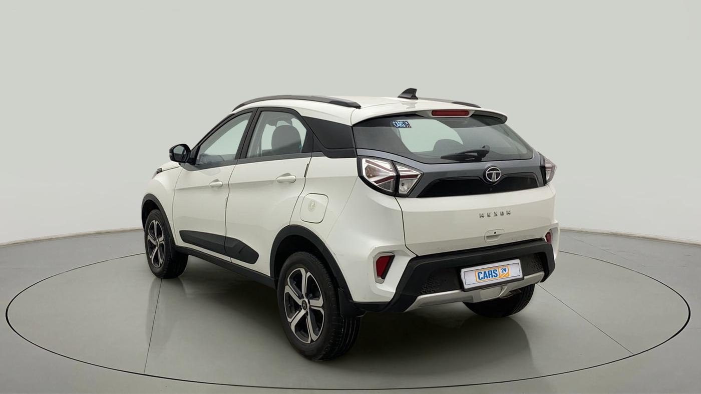 2021 Tata NEXON XZA PLUS (O) PETROL, Petrol, Automatic, 24,019 km, Left Back Diagonal