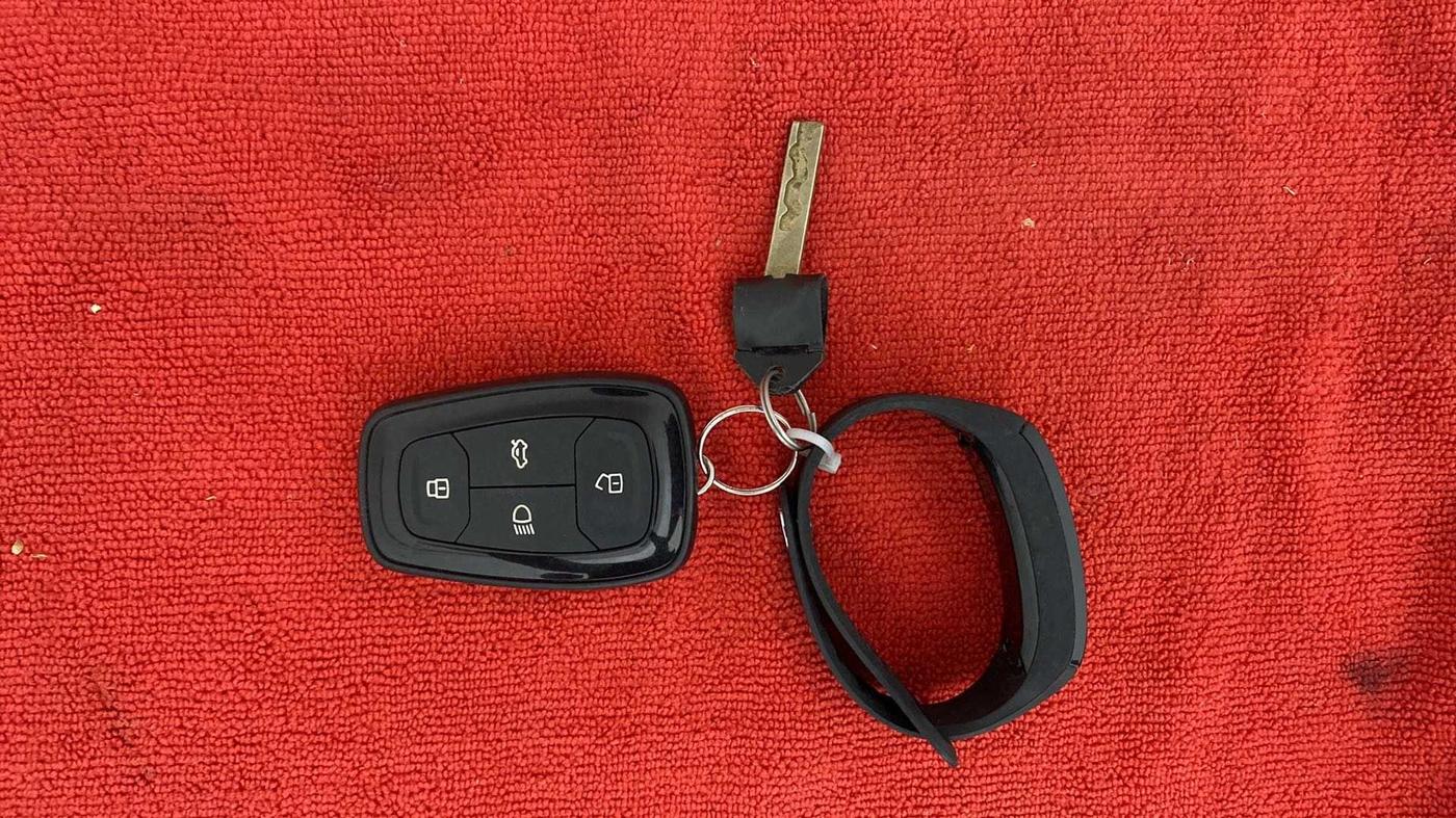2021 Tata NEXON XZA PLUS (O) PETROL, Petrol, Automatic, 24,019 km, Key Close Up