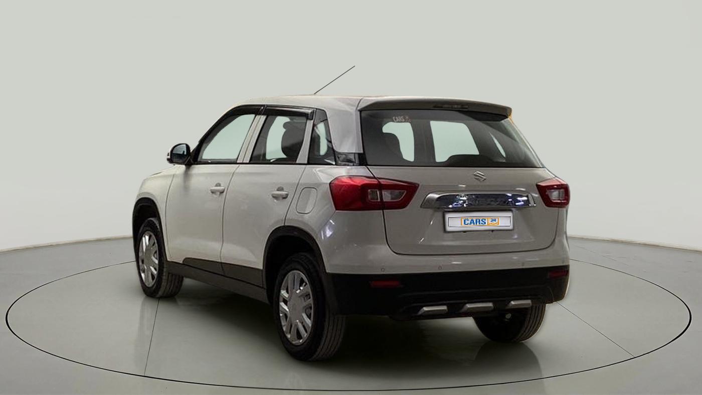 2021 Maruti Vitara Brezza LXI, Petrol, Manual, 47,897 km, Left Back Diagonal