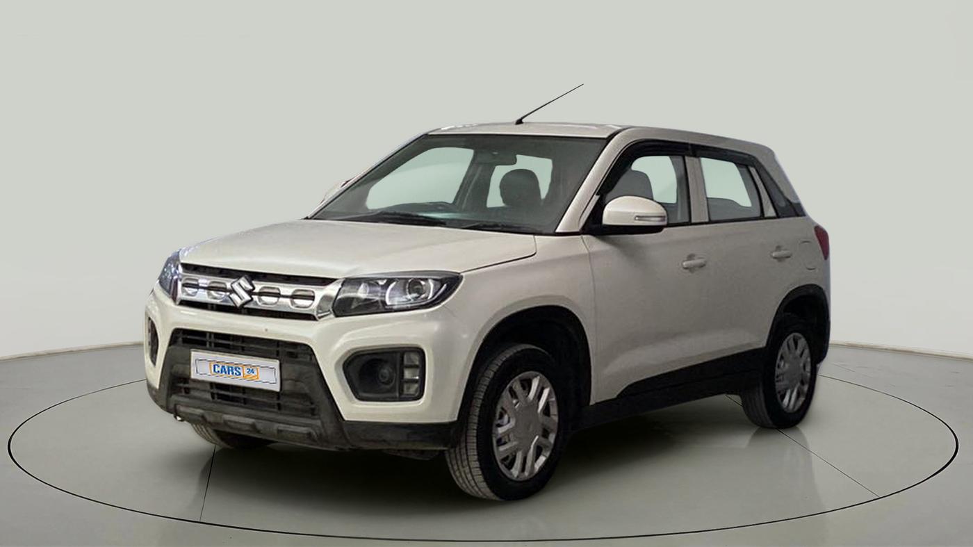 2021 Maruti Vitara Brezza LXI, Petrol, Manual, 47,897 km, Left Front Diagonal