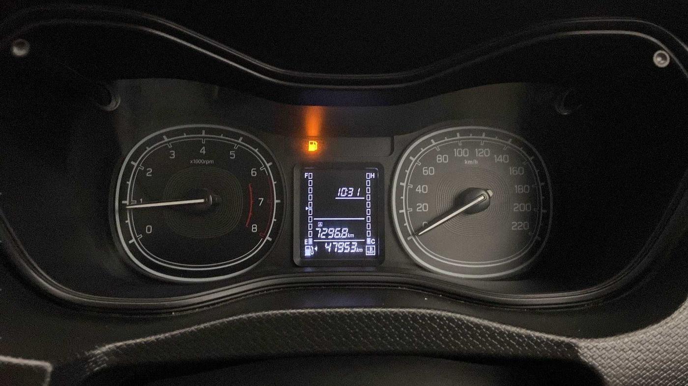 2021 Maruti Vitara Brezza LXI, Petrol, Manual, 47,897 km, Odometer Image