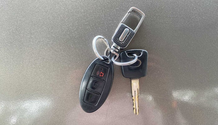 2018 Datsun Go Plus T, Petrol, Manual, 73,850 km, Key Close Up