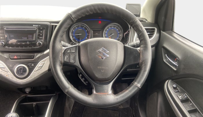 2016 Maruti Baleno DELTA PETROL 1.2, Petrol, Manual, 30,646 km, Steering Wheel Close Up