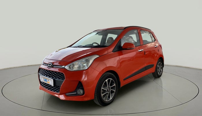 2018 Hyundai Grand i10 SPORTZ AT 1.2 KAPPA VTVT, Petrol, Automatic, 46,689 km, Left Front Diagonal