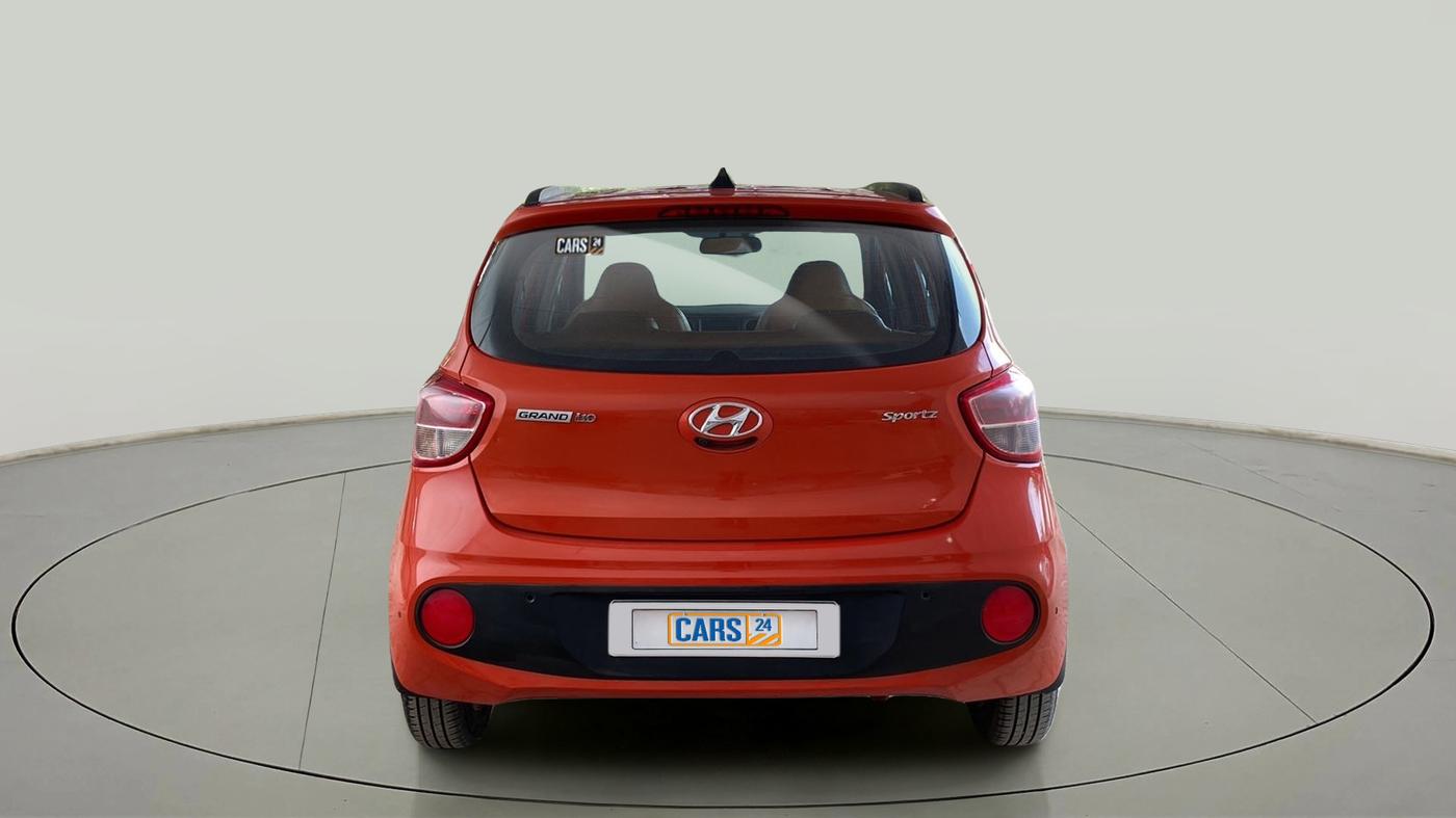 2018 Hyundai Grand i10 SPORTZ AT 1.2 KAPPA VTVT, Petrol, Automatic, 46,689 km, Back/Rear