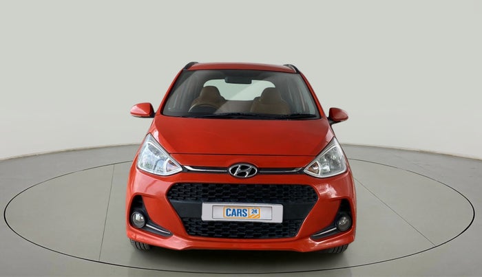 2018 Hyundai Grand i10 SPORTZ AT 1.2 KAPPA VTVT, Petrol, Automatic, 46,689 km, Front