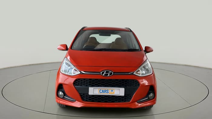 2018 Hyundai Grand i10 SPORTZ AT 1.2 KAPPA VTVT, Petrol, Automatic, 46,689 km, Front