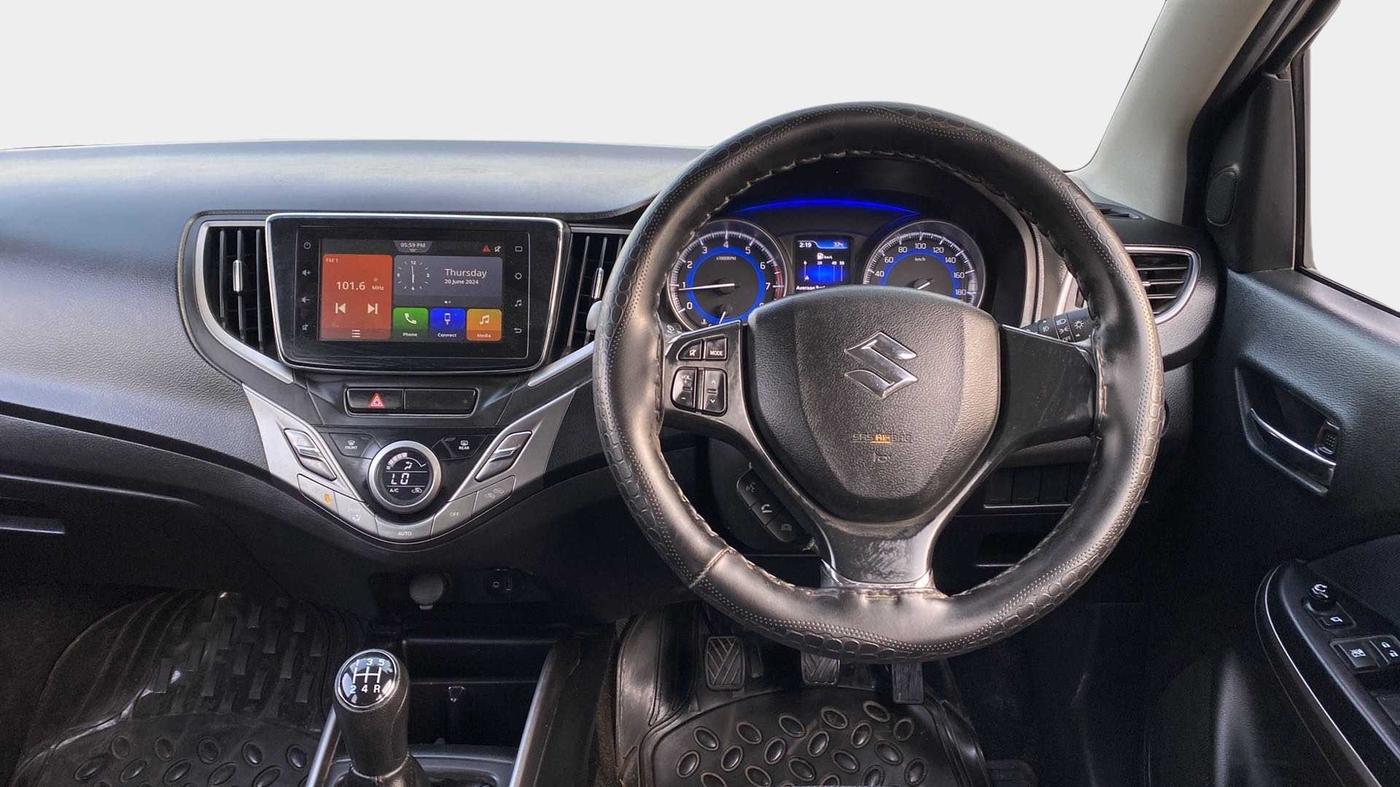 2020 Maruti Baleno ZETA PETROL 1.2, Petrol, Manual, 8,108 km, Steering Wheel Close Up