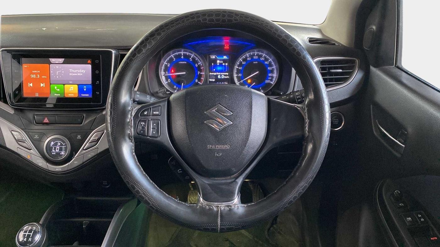 2020 Maruti Baleno ZETA PETROL 1.2, Petrol, Manual, 57,632 km, Steering Wheel Close Up