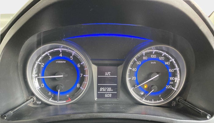 2017 Maruti Baleno DELTA PETROL 1.2, Petrol, Manual, 89,493 km, Odometer Image