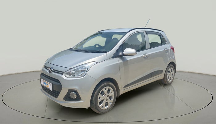 2016 Hyundai Grand i10 SPORTZ 1.2 KAPPA VTVT, Petrol, Manual, 63,658 km, Left Front Diagonal