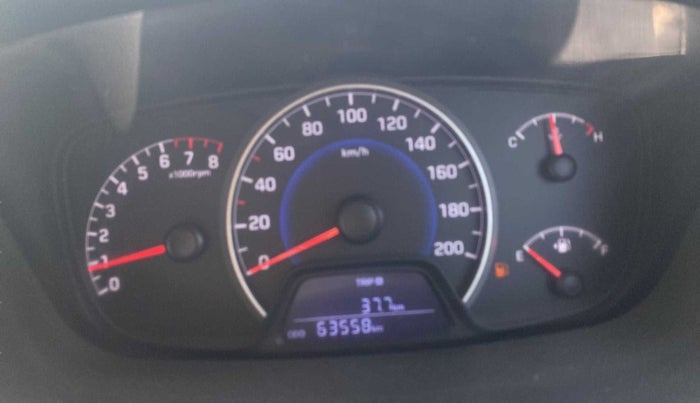 2016 Hyundai Grand i10 SPORTZ 1.2 KAPPA VTVT, Petrol, Manual, 63,658 km, Odometer Image