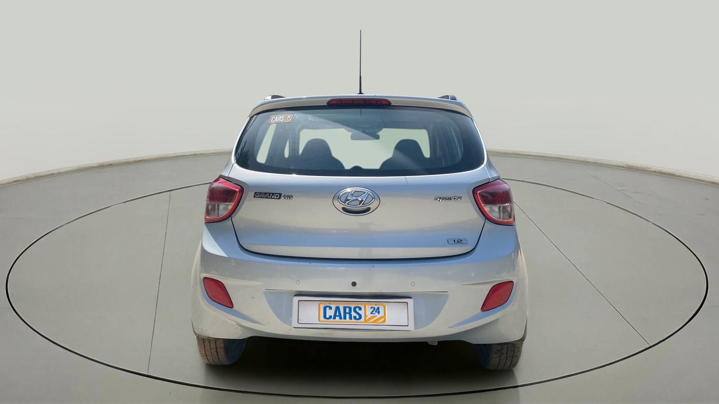 2016 Hyundai Grand i10 SPORTZ 1.2 KAPPA VTVT, Petrol, Manual, 63,658 km, Back/Rear