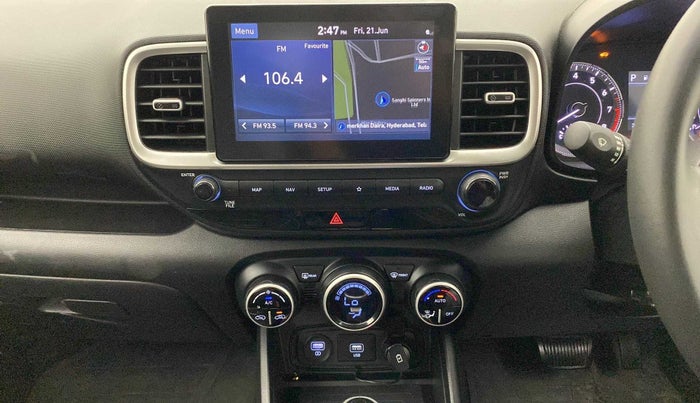 2020 Hyundai VENUE SX PLUS 1.0 TURBO DCT, Petrol, Automatic, 35,185 km, Air Conditioner