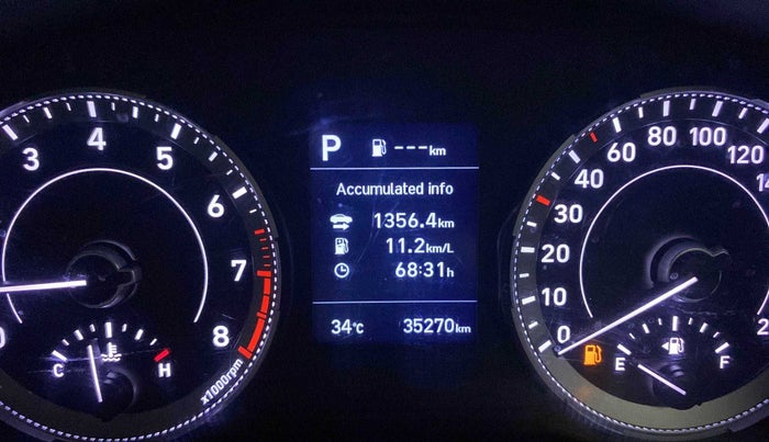 2020 Hyundai VENUE SX PLUS 1.0 TURBO DCT, Petrol, Automatic, 35,185 km, Odometer Image