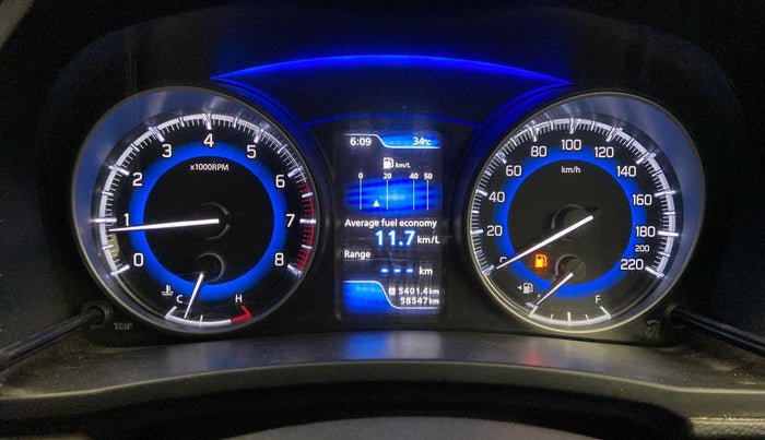 2020 Maruti Baleno ZETA PETROL 1.2, Petrol, Manual, 58,661 km, Odometer Image