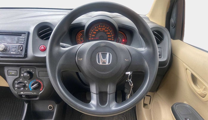 2014 Honda Amaze 1.2L I-VTEC E, Petrol, Manual, 38,359 km, Steering Wheel Close Up