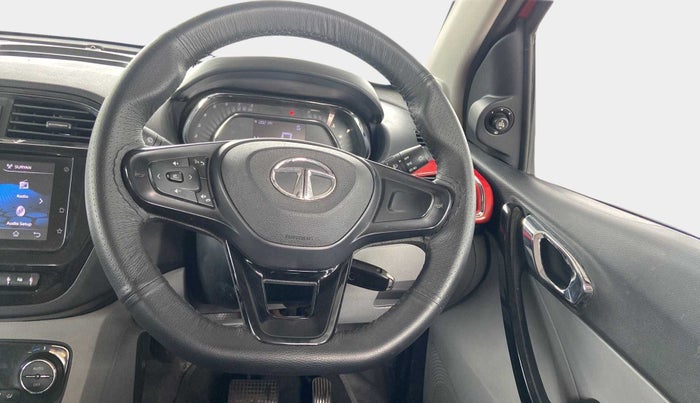 2020 Tata Tiago XZA PLUS DUAL TONE PETROL, Petrol, Automatic, 33,483 km, Steering Wheel Close Up