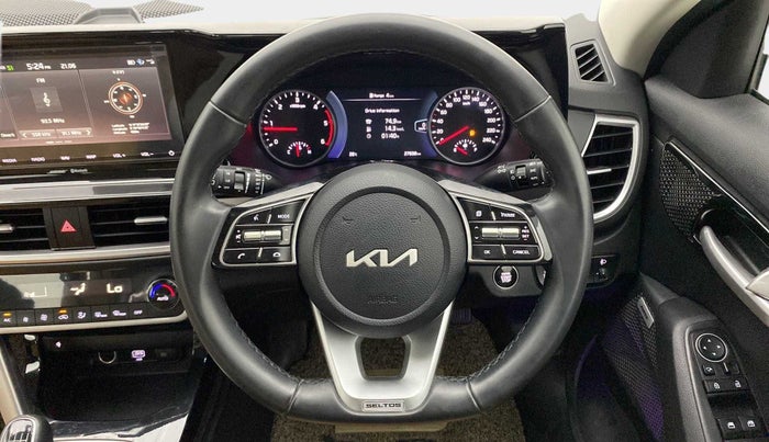 2022 KIA SELTOS HTX PLUS 1.5 DIESEL, Diesel, Manual, 27,764 km, Steering Wheel Close Up
