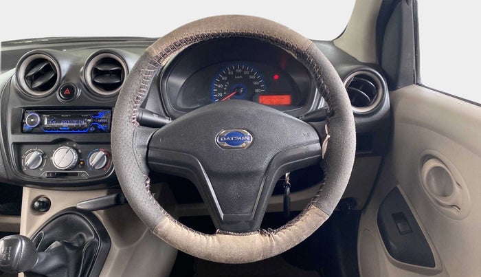 2017 Datsun Go T, Petrol, Manual, 35,091 km, Steering Wheel Close Up
