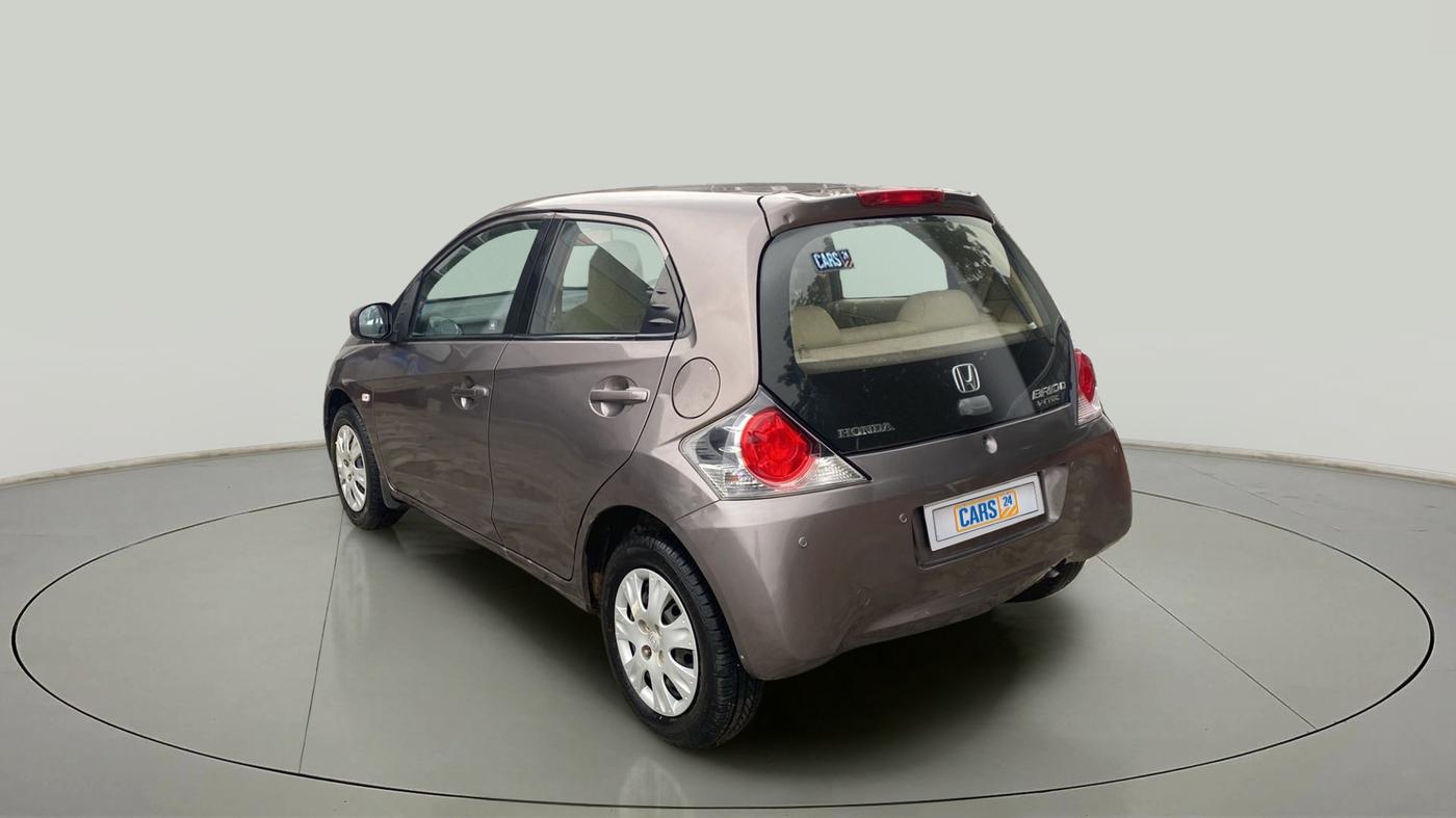 2013 Honda Brio S MT, Petrol, Manual, 51,168 km, Left Back Diagonal