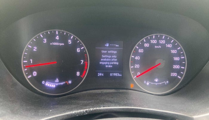 2018 Hyundai Elite i20 ASTA 1.2 (O), Petrol, Manual, 81,961 km, Odometer Image