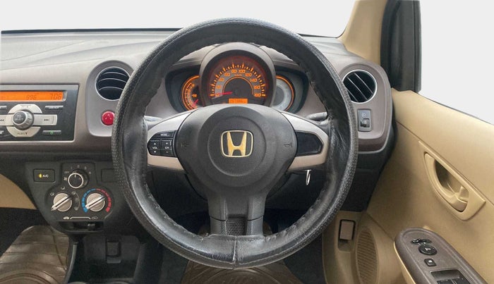 2013 Honda Brio S MT, Petrol, Manual, 57,360 km, Steering Wheel Close Up