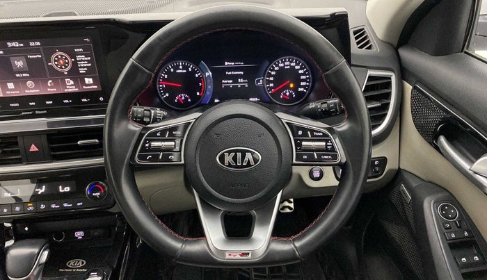 2020 KIA SELTOS GTX PLUS DCT 1.4 PETROL, Petrol, Automatic, 49,257 km, Steering Wheel Close Up