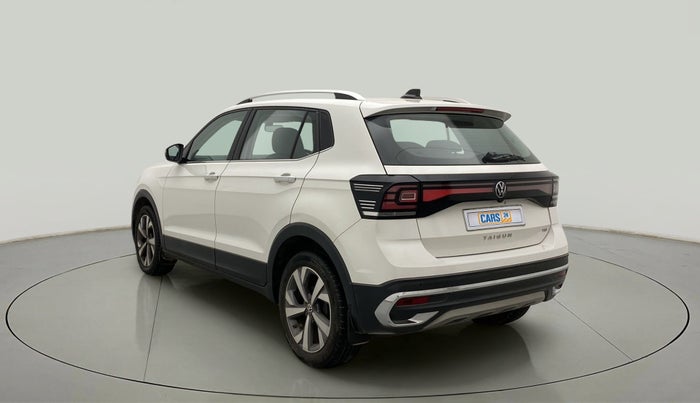 2021 Volkswagen TAIGUN TOPLINE 1.0 TSI AT, Petrol, Automatic, 37,326 km, Left Back Diagonal