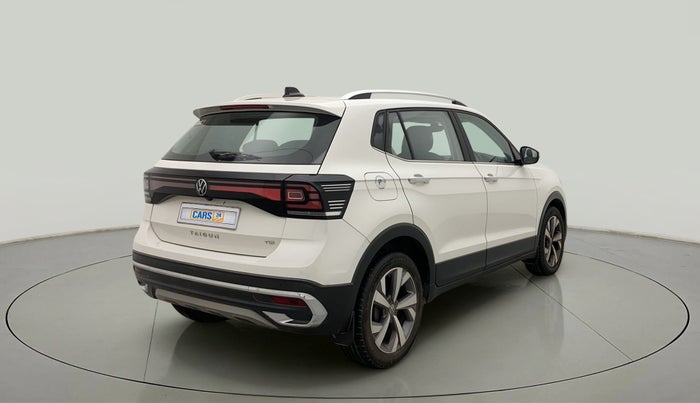 2021 Volkswagen TAIGUN TOPLINE 1.0 TSI AT, Petrol, Automatic, 37,326 km, Right Back Diagonal