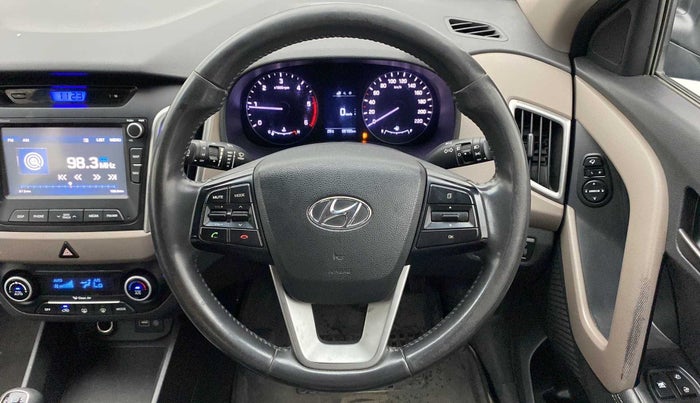 2017 Hyundai Creta SX (O) 1.6 DIESEL, Diesel, Manual, 96,121 km, Steering Wheel Close Up