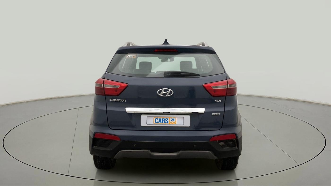 2017 Hyundai Creta SX (O) 1.6 DIESEL, Diesel, Manual, 96,121 km, Back/Rear