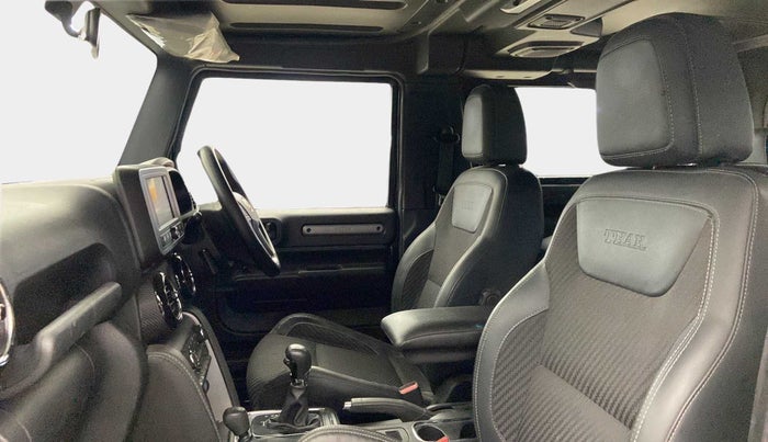 2021 Mahindra Thar LX PETROL HT 4WD AT, Petrol, Automatic, 33,314 km, Right Side Front Door Cabin