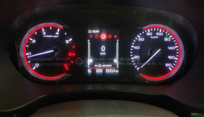 2021 Mahindra Thar LX PETROL HT 4WD AT, Petrol, Automatic, 33,314 km, Odometer Image