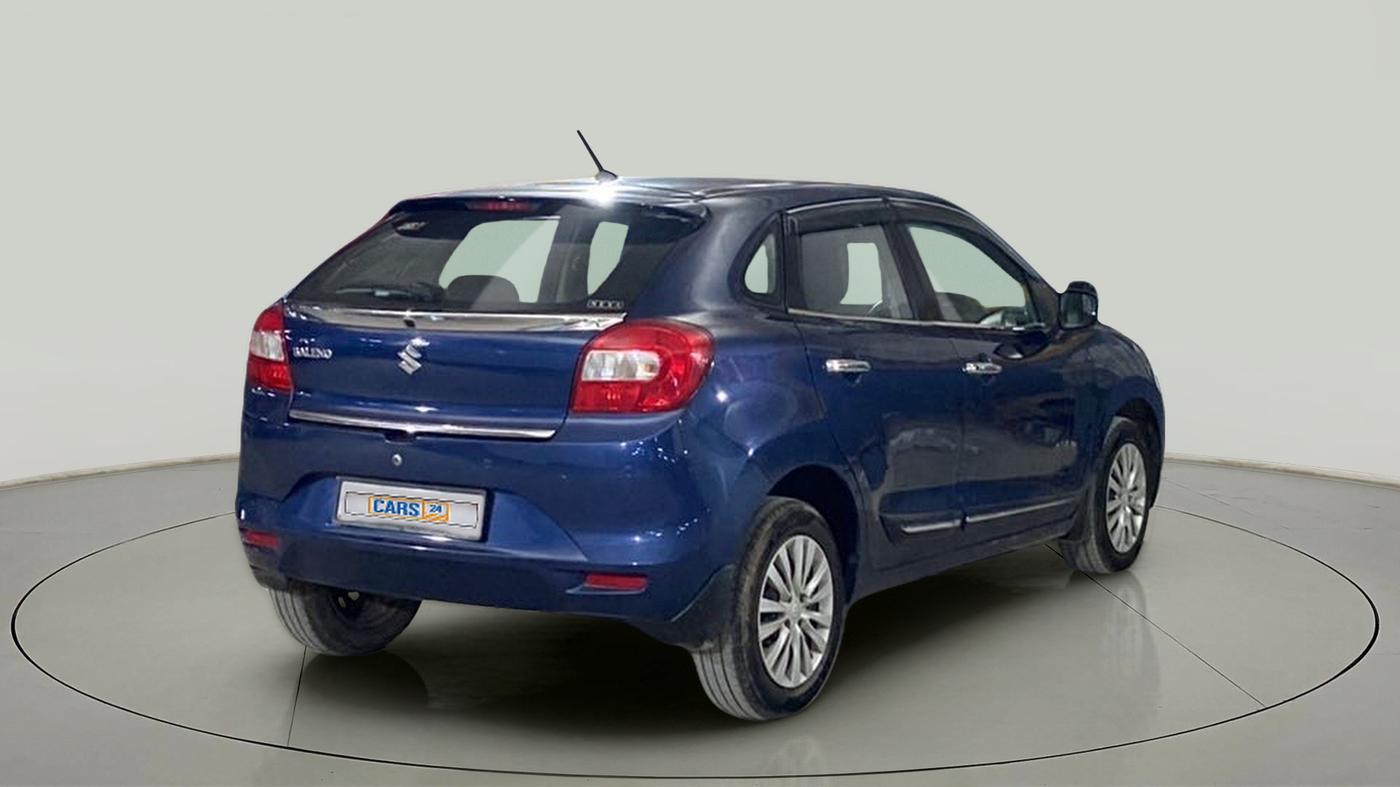 2020 Maruti Baleno DELTA PETROL 1.2, Petrol, Manual, 60,770 km, Right Back Diagonal