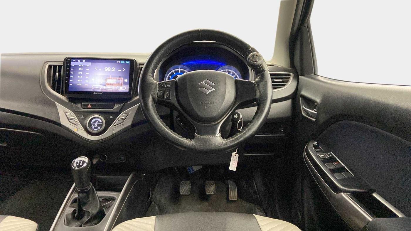 2020 Maruti Baleno DELTA PETROL 1.2, Petrol, Manual, 60,770 km, Steering Wheel Close Up