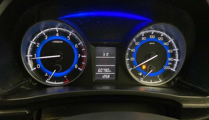 2020 Maruti Baleno DELTA PETROL 1.2, Petrol, Manual, 60,770 km, Odometer Image
