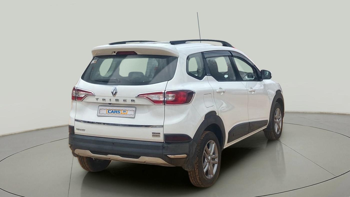 2021 Renault TRIBER RXZ AMT, Petrol, Automatic, 8,850 km, Right Back Diagonal