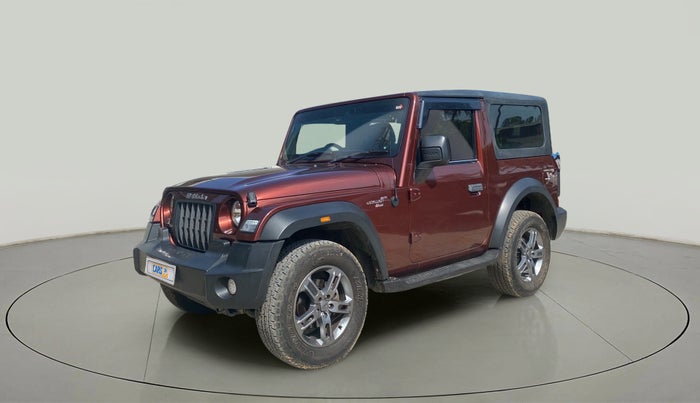 2022 Mahindra Thar LX PETROL HT 4WD AT, Petrol, Automatic, 5,285 km, Left Front Diagonal