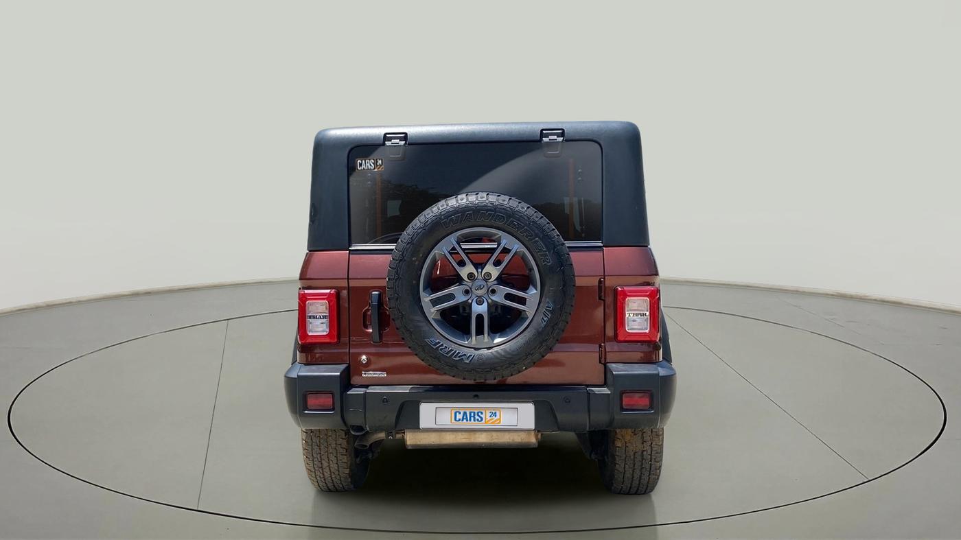 2022 Mahindra Thar LX PETROL HT 4WD AT, Petrol, Automatic, 5,285 km, Back/Rear