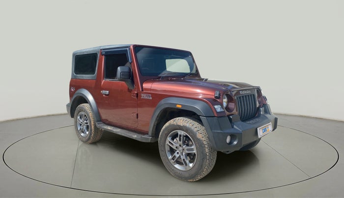 2022 Mahindra Thar LX PETROL HT 4WD AT, Petrol, Automatic, 5,285 km, Right Front Diagonal