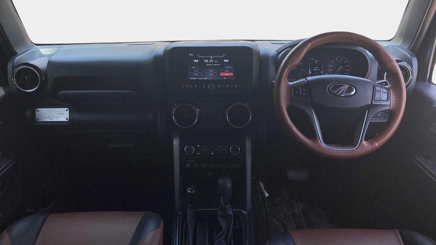 2022 Mahindra Thar LX PETROL HT 4WD AT, Petrol, Automatic, 5,285 km, Dashboard