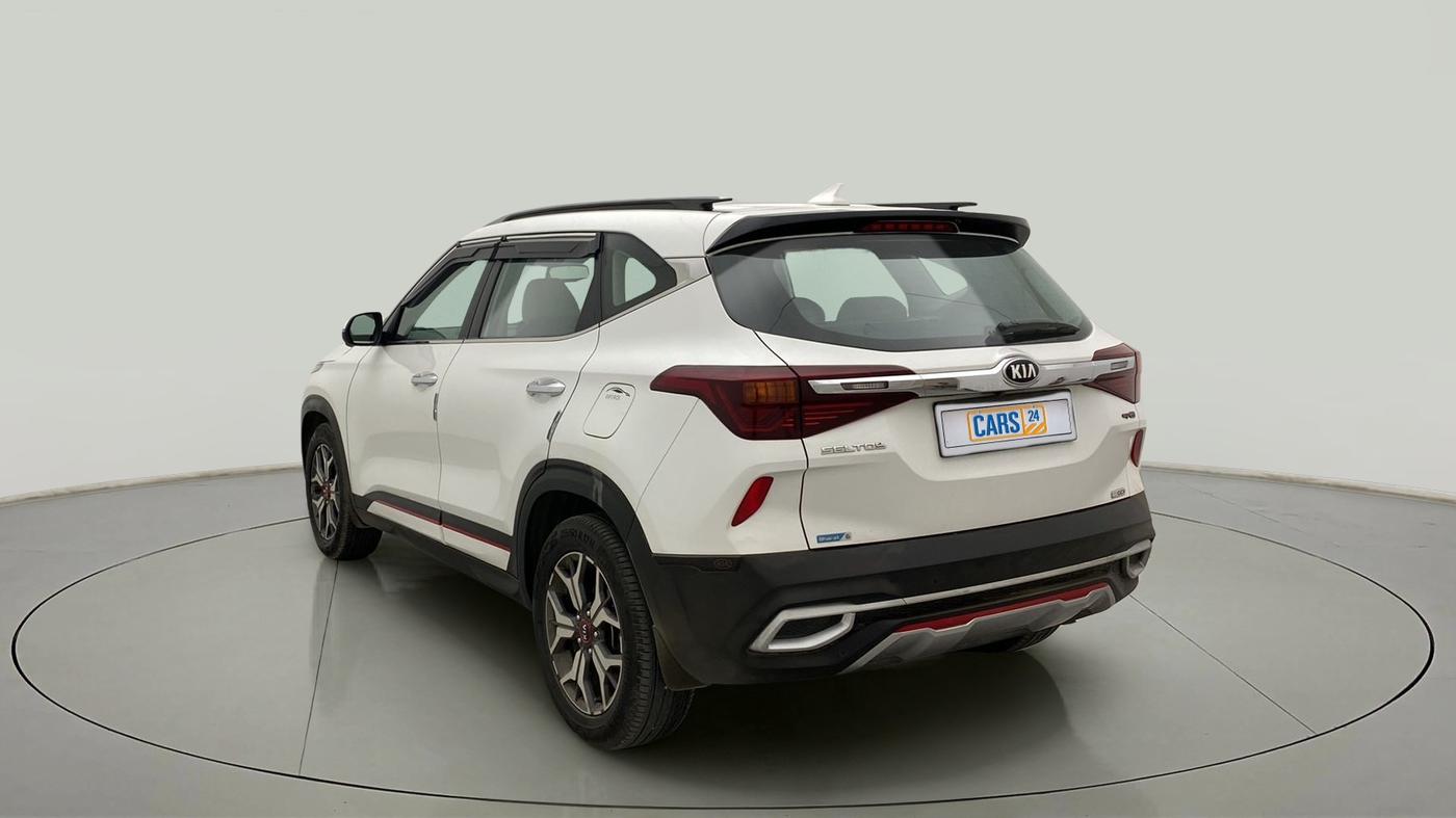 2019 KIA SELTOS GTX PLUS DCT 1.4 PETROL, Petrol, Automatic, 68,621 km, Left Back Diagonal