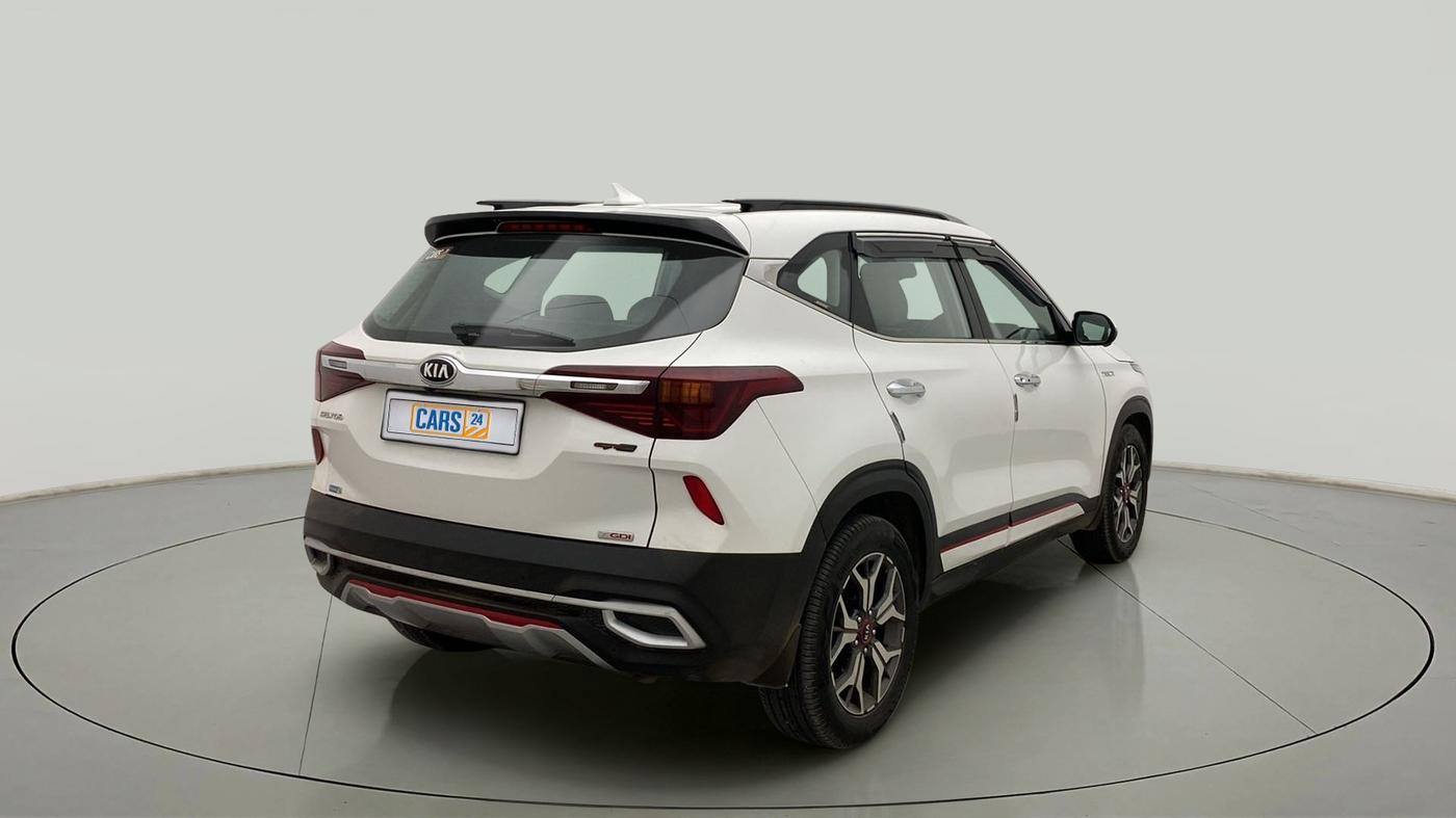 2019 KIA SELTOS GTX PLUS DCT 1.4 PETROL, Petrol, Automatic, 68,621 km, Right Back Diagonal