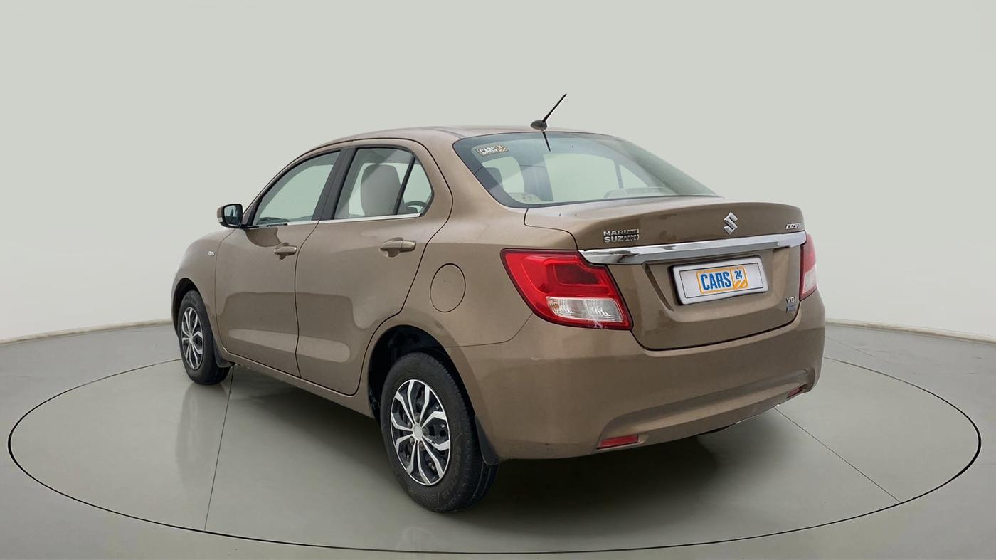 2017 Maruti Dzire VDI AMT, Diesel, Automatic, 95,453 km, Left Back Diagonal