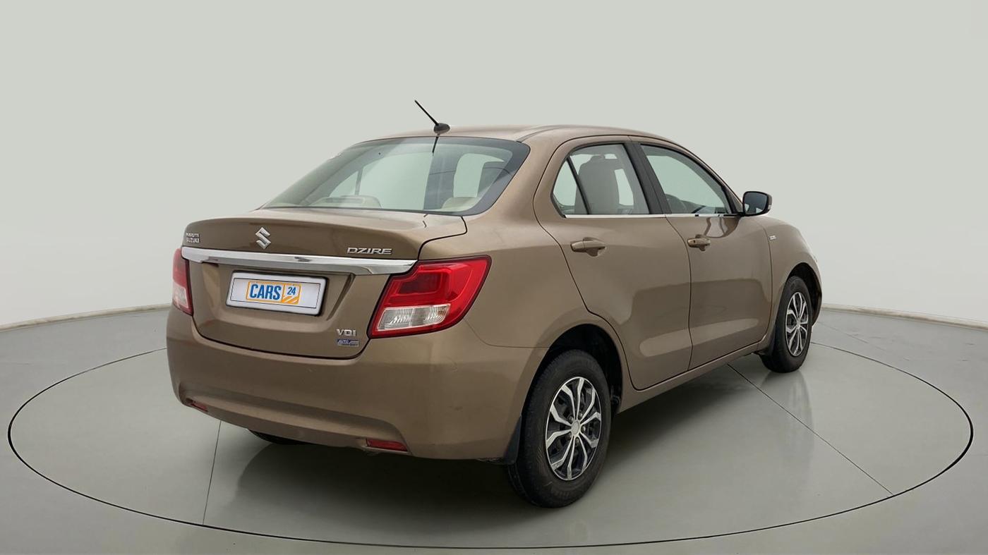2017 Maruti Dzire VDI AMT, Diesel, Automatic, 95,453 km, Right Back Diagonal