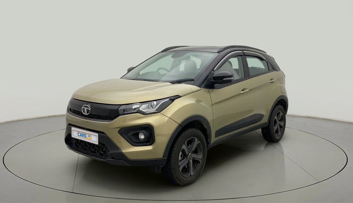 2022 Tata NEXON XZA PLUS (O) PETROL DUAL TONE, Petrol, Automatic, 24,629 km, Left Front Diagonal