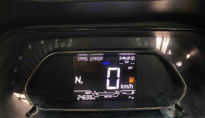2022 Tata NEXON XZA PLUS (O) PETROL DUAL TONE, Petrol, Automatic, 24,629 km, Odometer Image