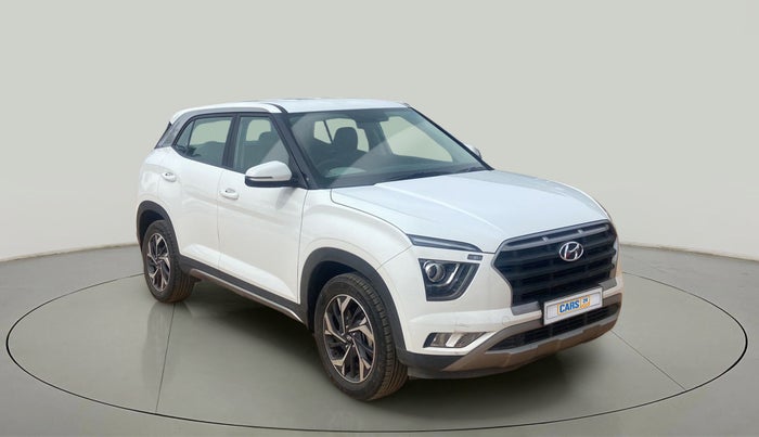2022 Hyundai Creta EX 1.5 PETROL, Petrol, Manual, 25,492 km, Right Front Diagonal