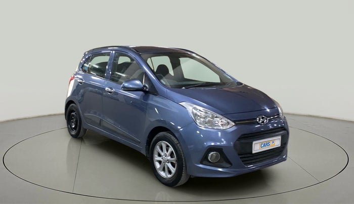 2015 Hyundai Grand i10 ASTA AT 1.2 KAPPA VTVT, Petrol, Automatic, 63,287 km, Right Front Diagonal